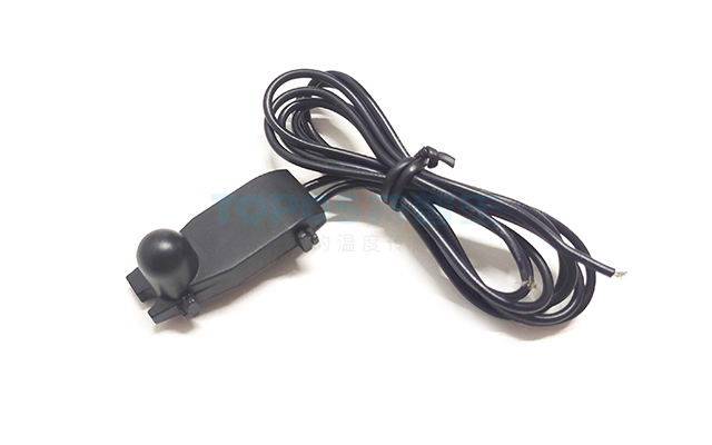 NTC temperature sensor for automotive rearview mirrors