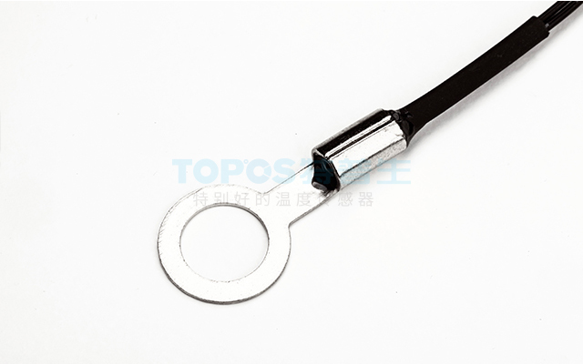 Electric meter temperature sensor