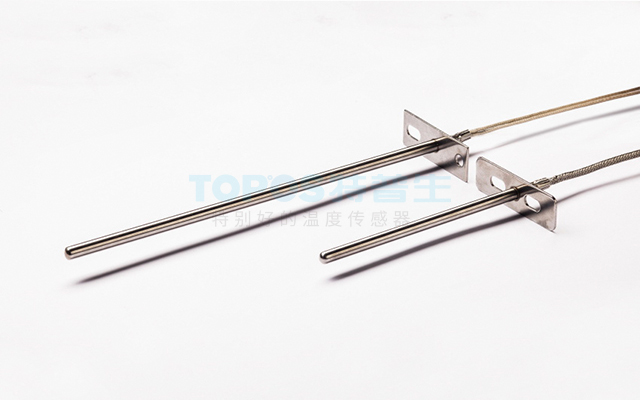 Particle oven temperature sensor